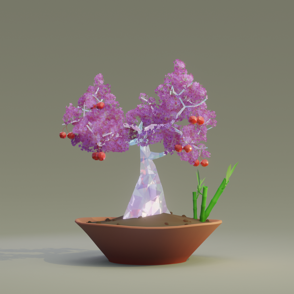 ZENFT Garden Society - Bonsai - Bonsai #8617 - NFT # 8617