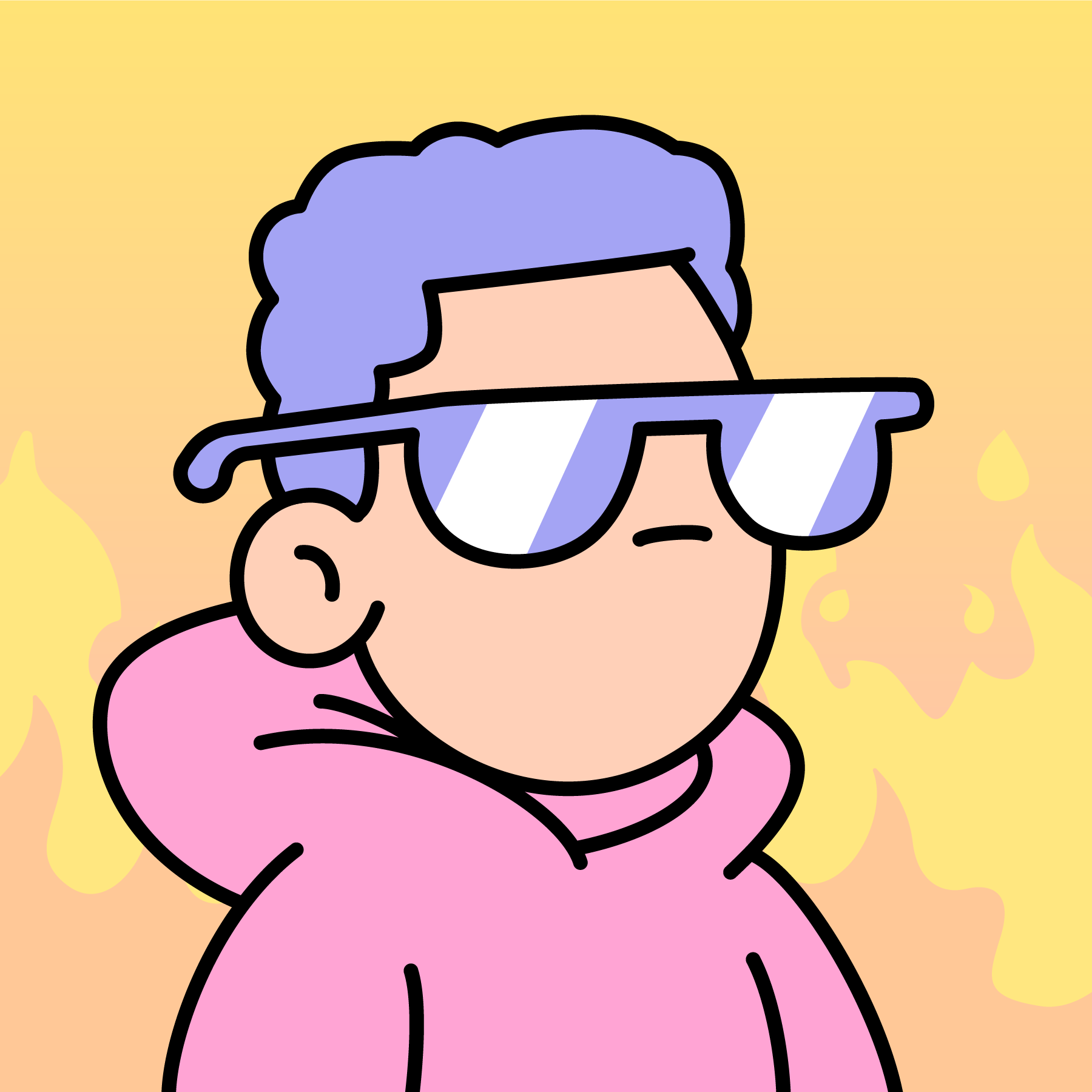 The Doodles Founders - Doodles - Doodle #9555 - NFT # 9555