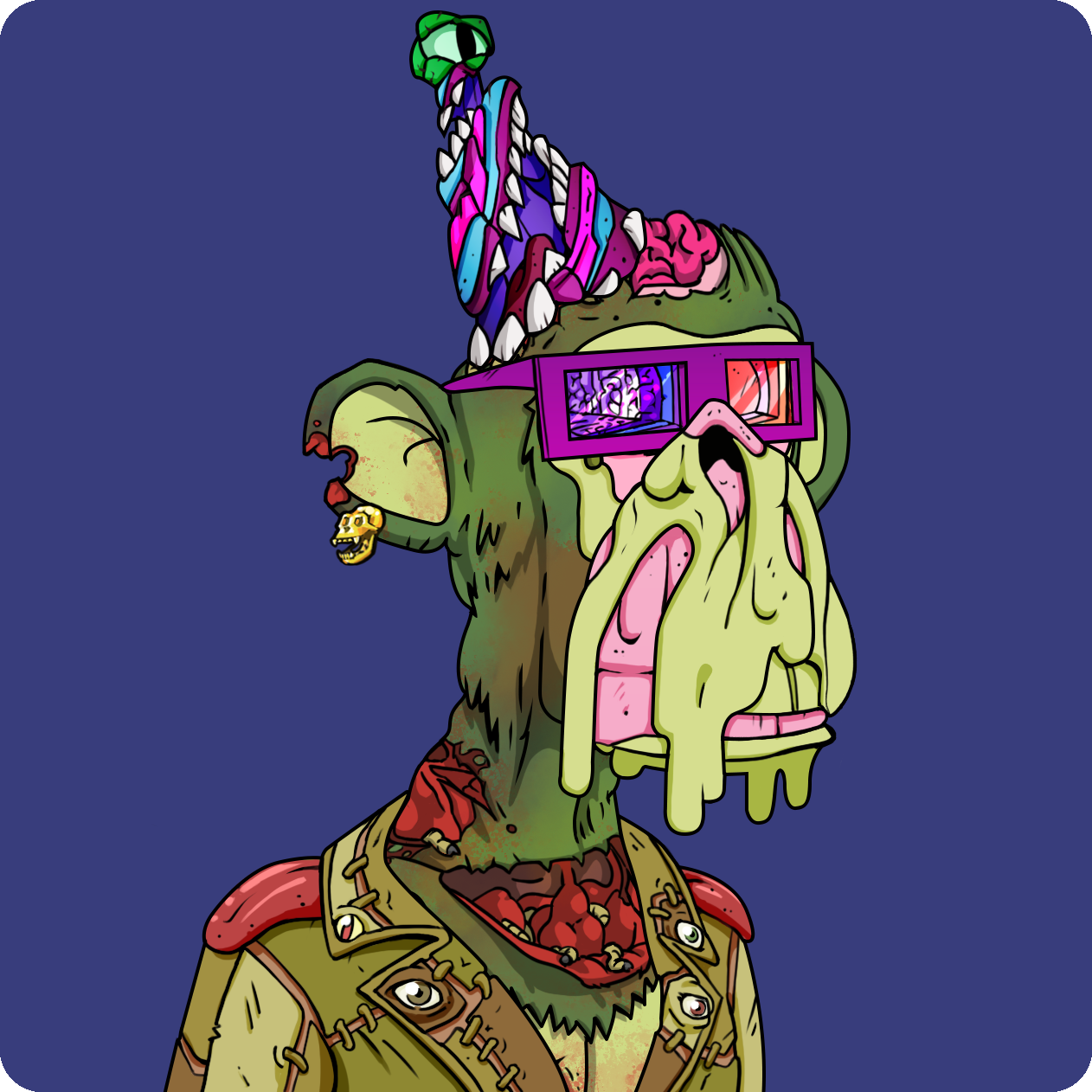 Yuga Labs - Mutant Ape Yacht Club - NFT # 15618