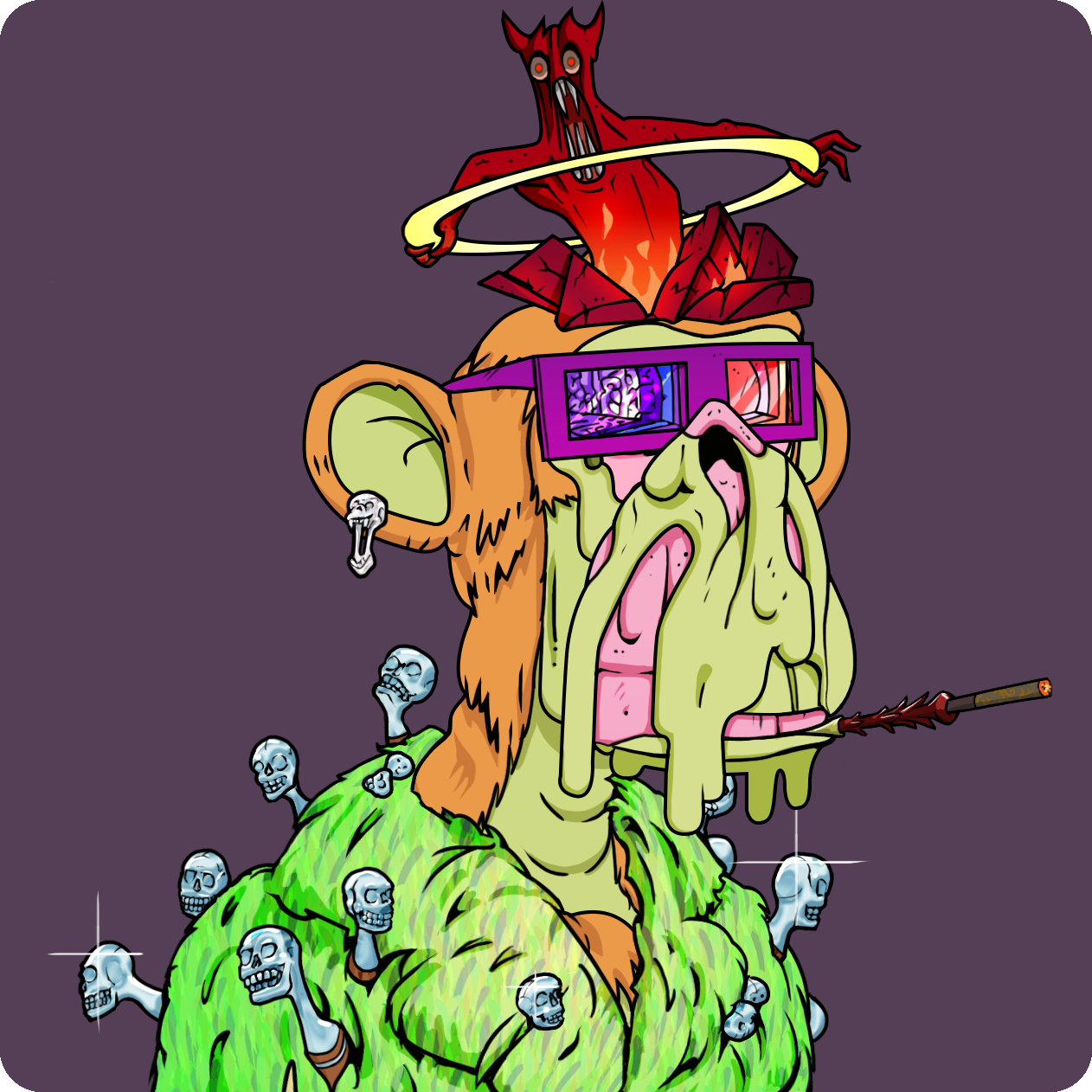 Yuga Labs - Mutant Ape Yacht Club - NFT # 13358