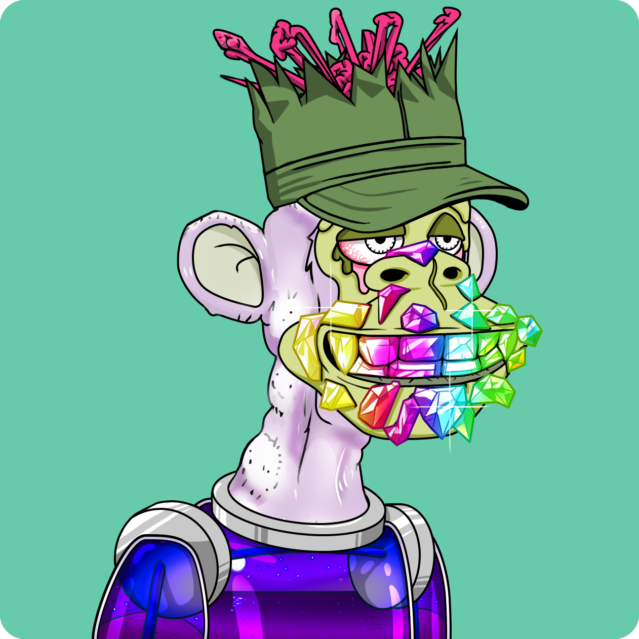 Yuga Labs - Mutant Ape Yacht Club - NFT # 9