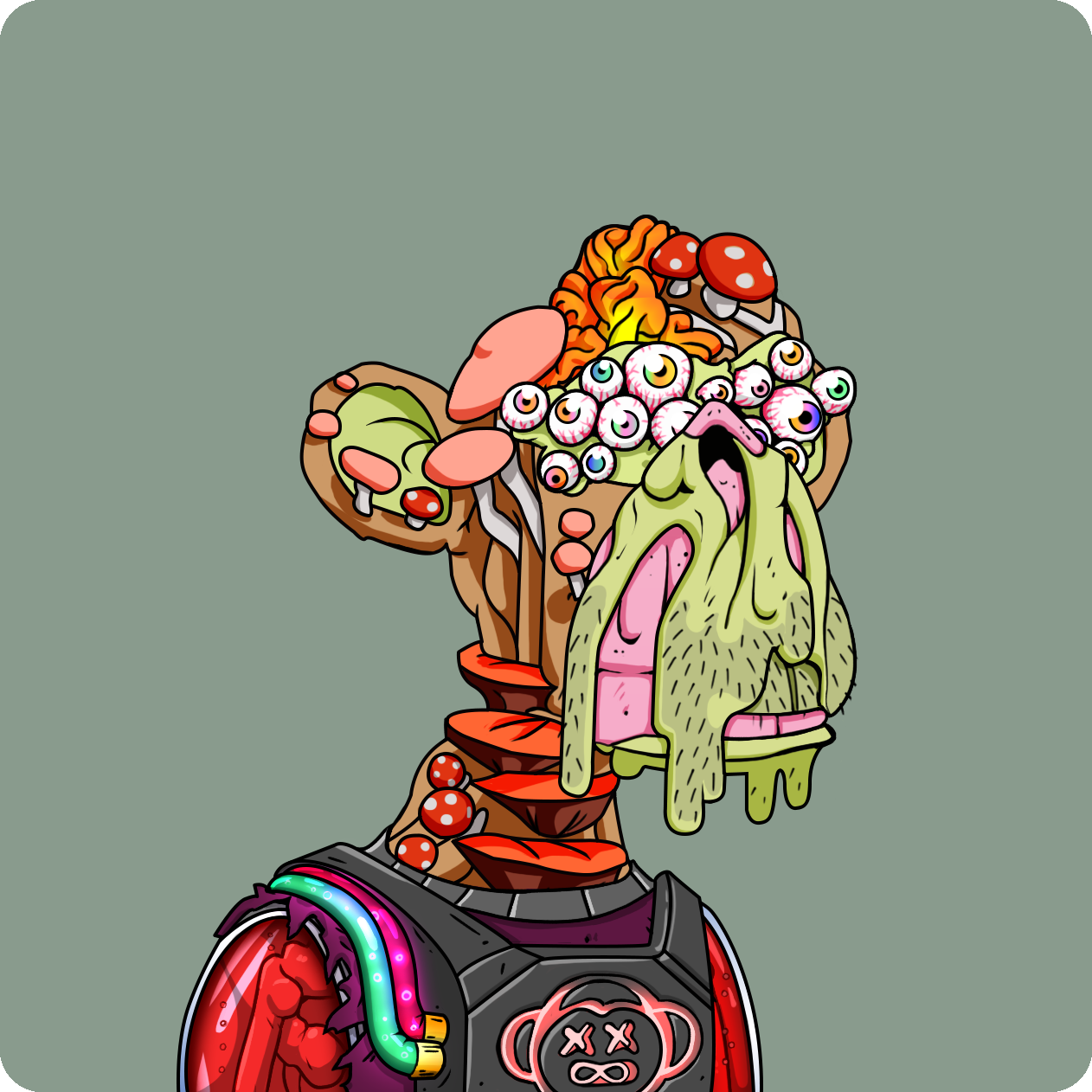 Yuga Labs - Mutant Ape Yacht Club - NFT # 29876