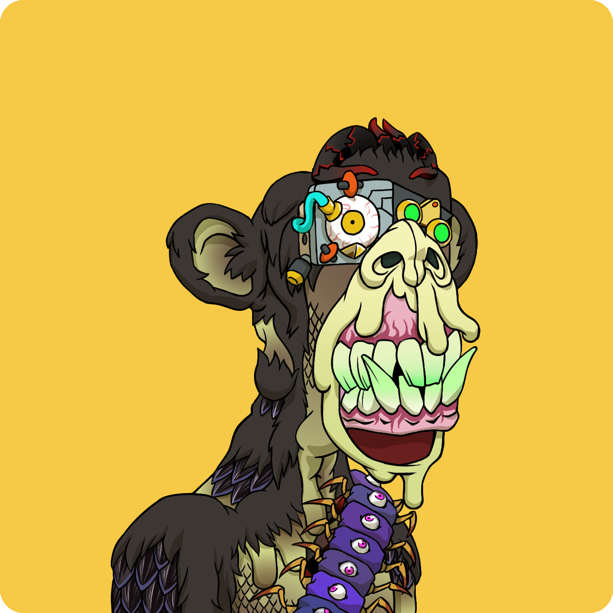 Yuga Labs - Mutant Ape Yacht Club - NFT # 17379