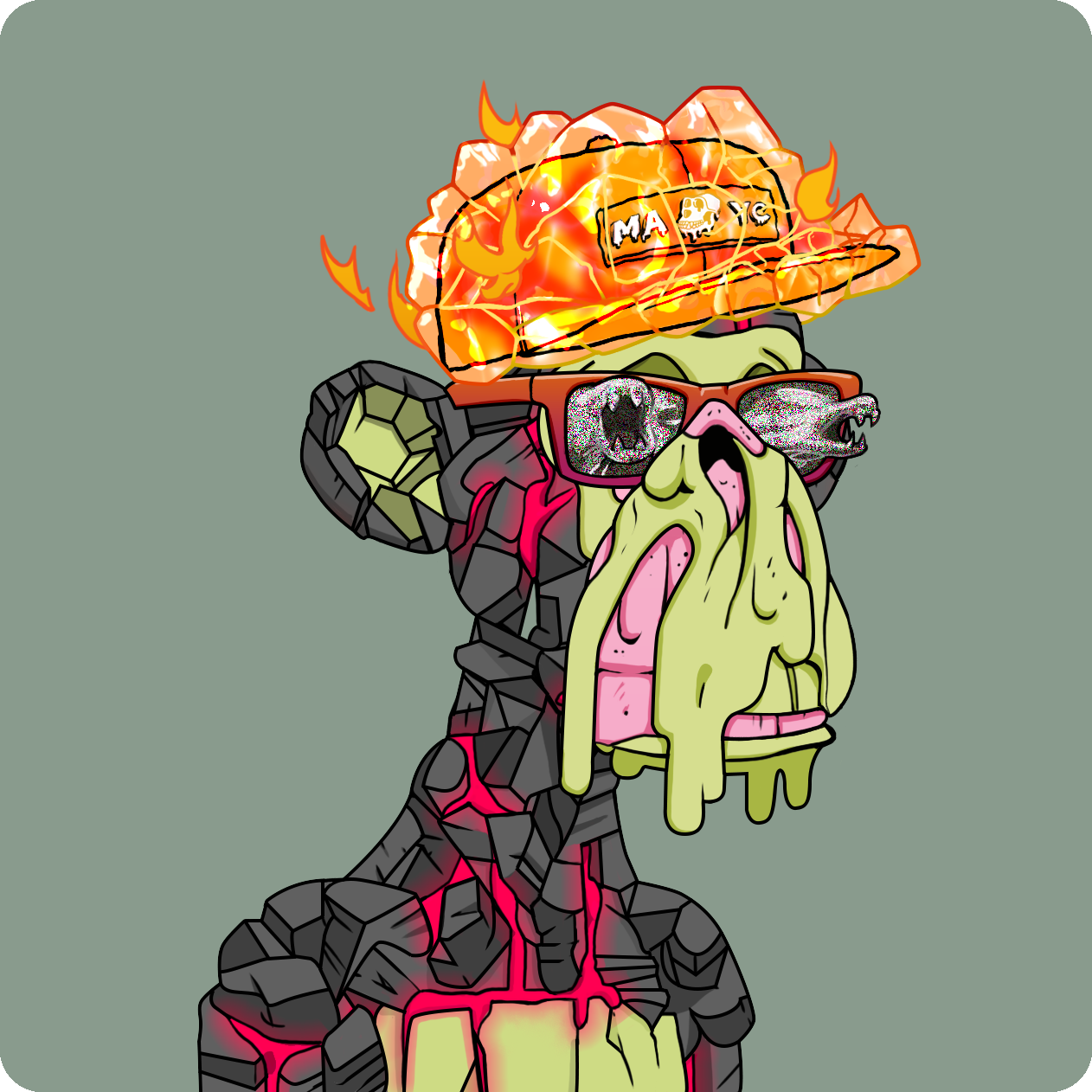 Yuga Labs - Mutant Ape Yacht Club - NFT # 9655