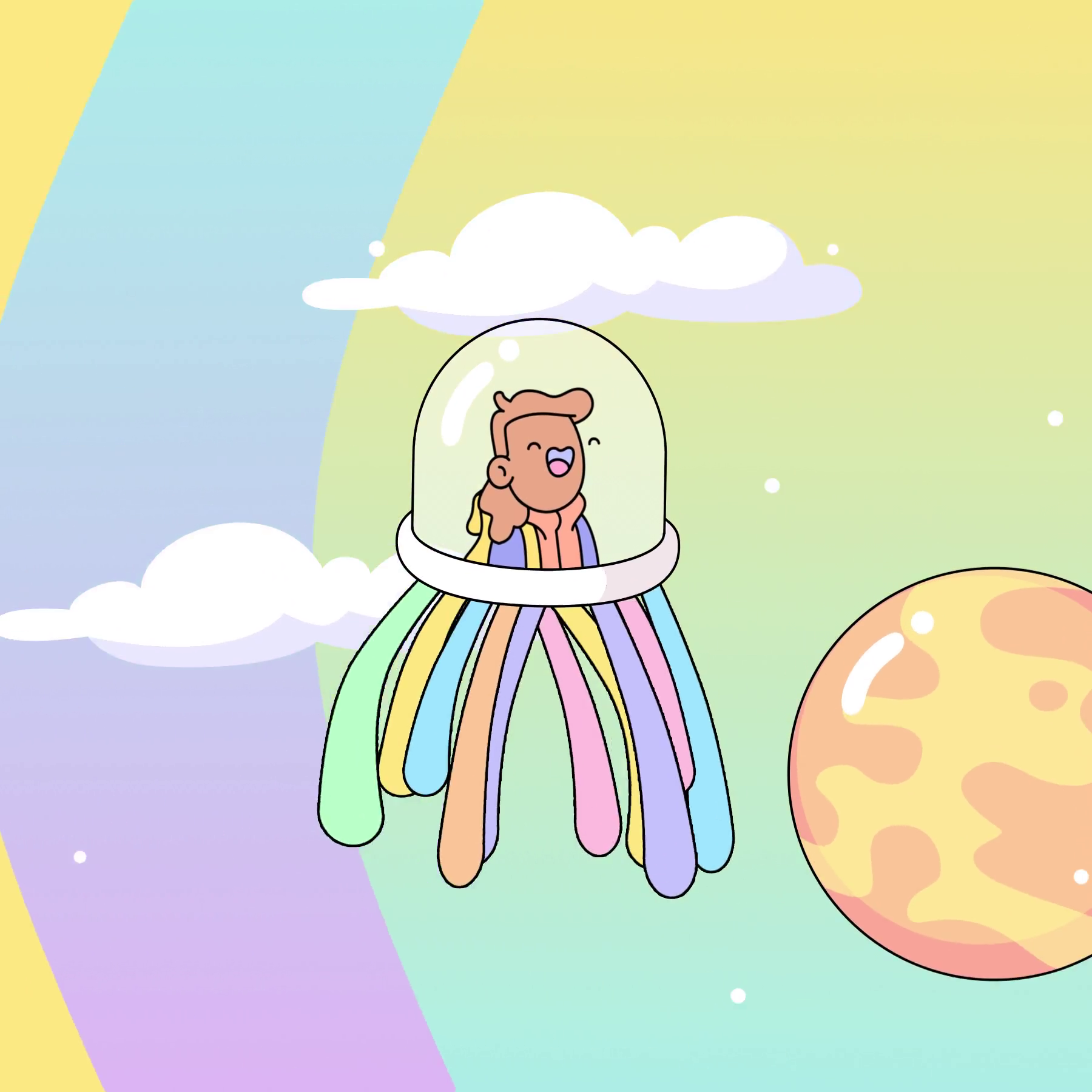 The Doodles Founders - Space Doodles - Space Doodle #20 - NFT # 20