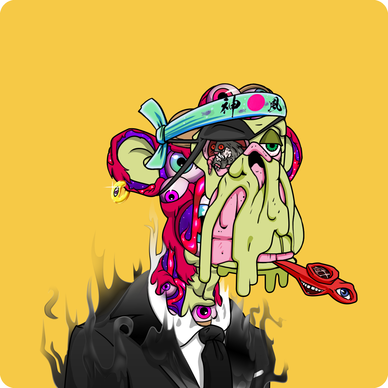 Yuga Labs - Mutant Ape Yacht Club - NFT # 9215