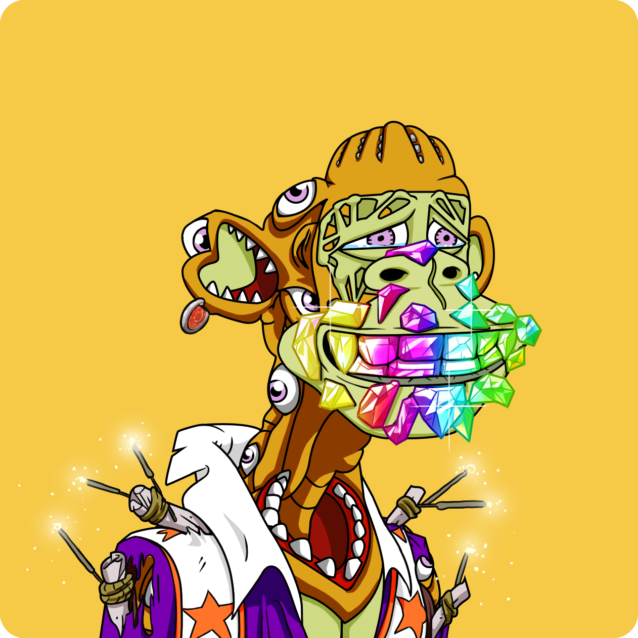 Yuga Labs - Mutant Ape Yacht Club - NFT # 10782