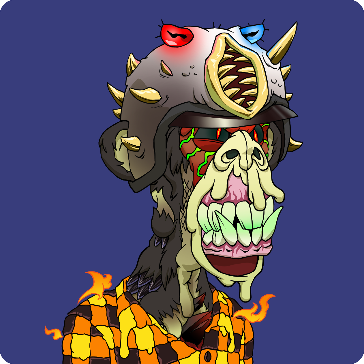 Yuga Labs - Mutant Ape Yacht Club - NFT # 8522