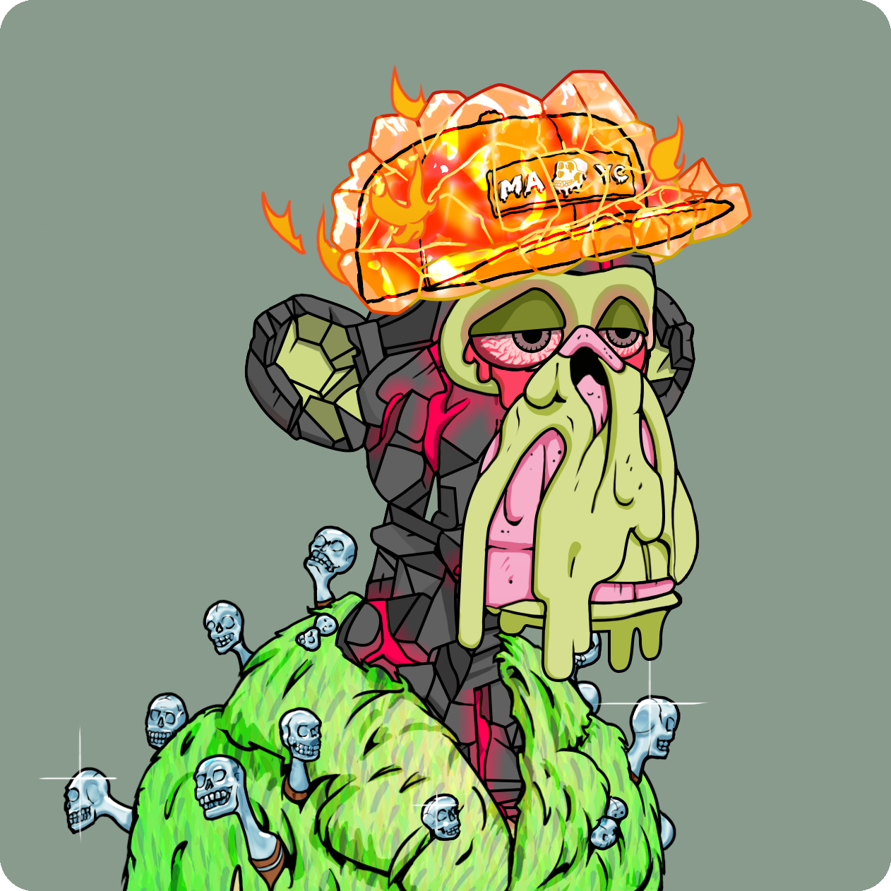 Yuga Labs - Mutant Ape Yacht Club - NFT # 13520