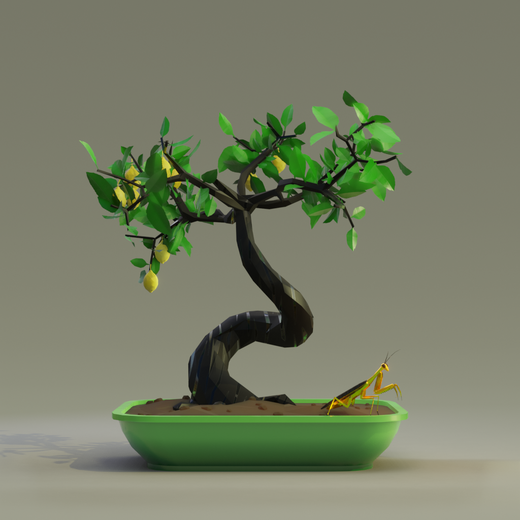 ZENFT Garden Society - Bonsai - Bonsai #8803 - NFT # 8803