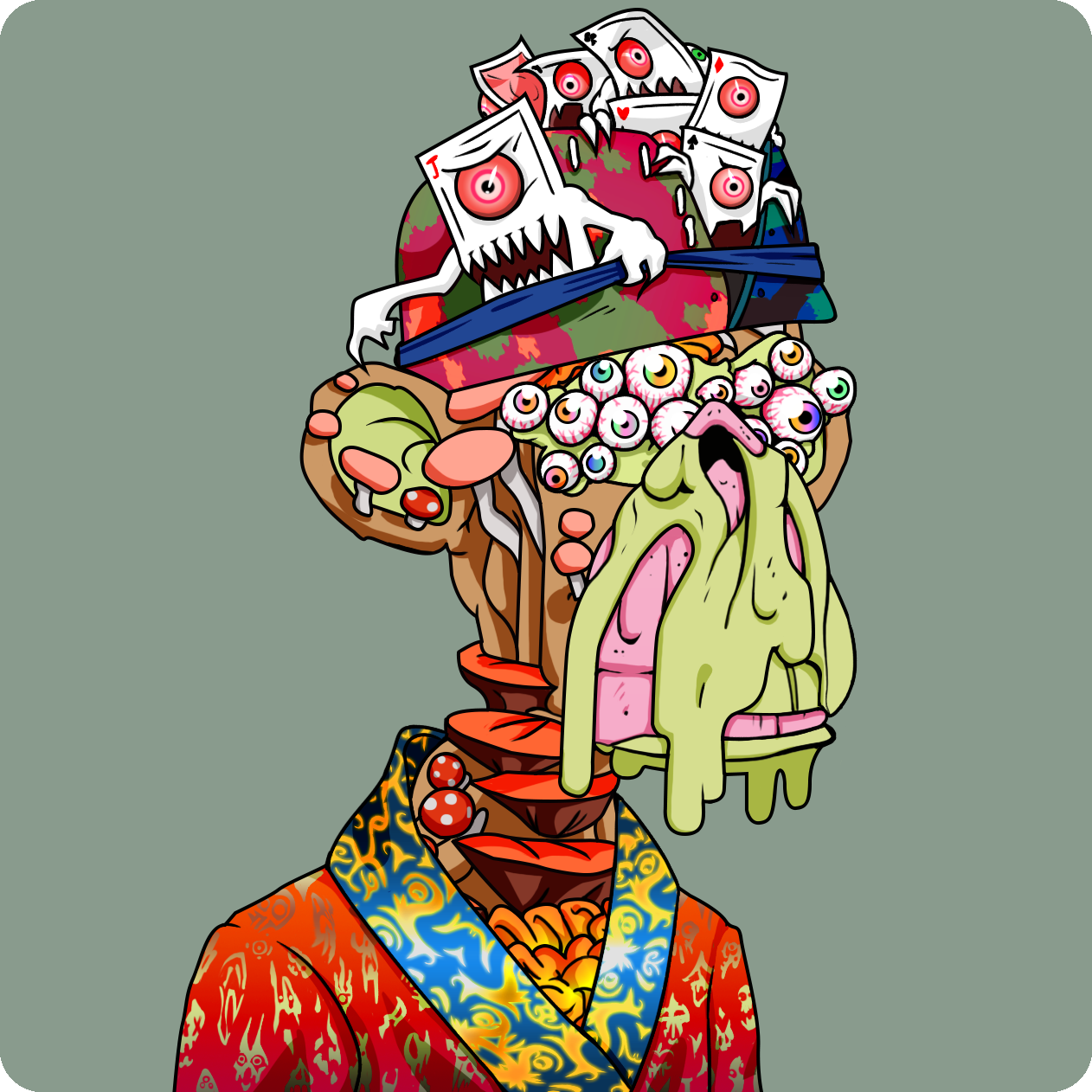 Yuga Labs - Mutant Ape Yacht Club - NFT # 9800