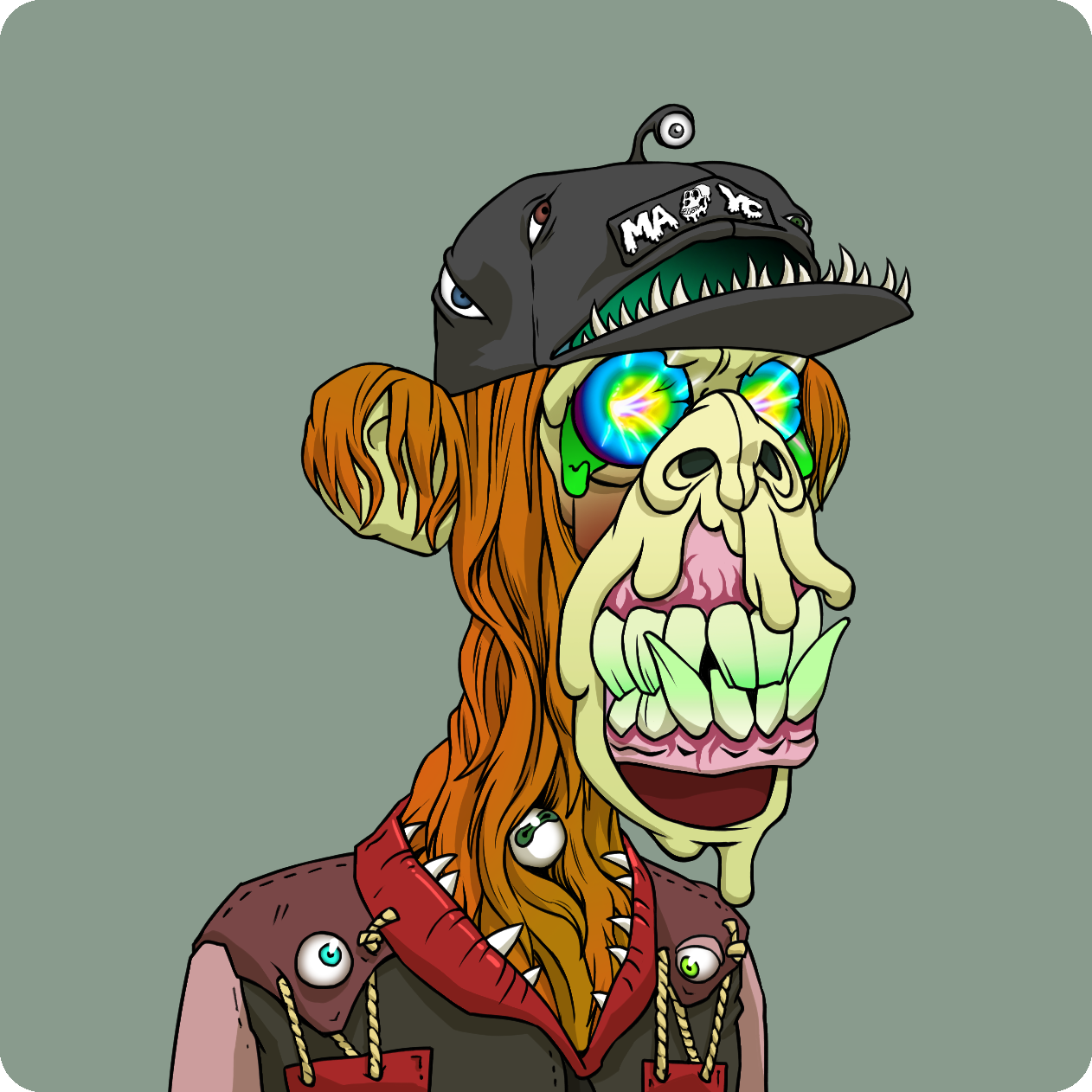 Yuga Labs - Mutant Ape Yacht Club - NFT # 2406