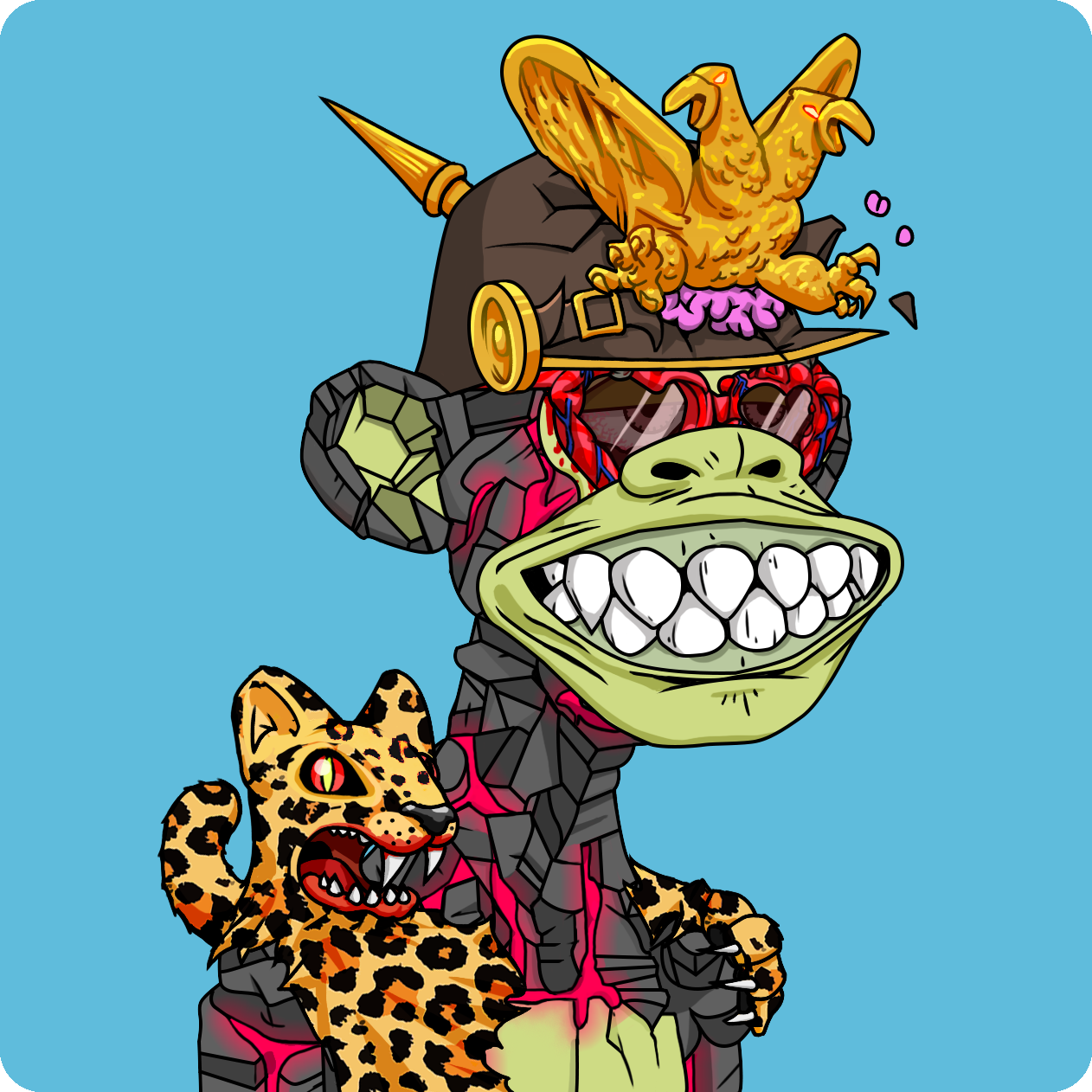 Yuga Labs - Mutant Ape Yacht Club - NFT # 983