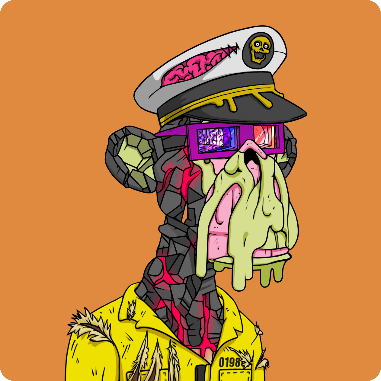 Yuga Labs - Mutant Ape Yacht Club - NFT # 7909