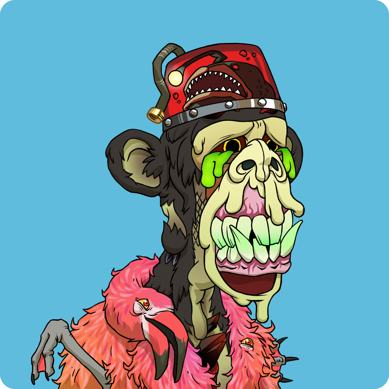 Yuga Labs - Mutant Ape Yacht Club - NFT # 3098