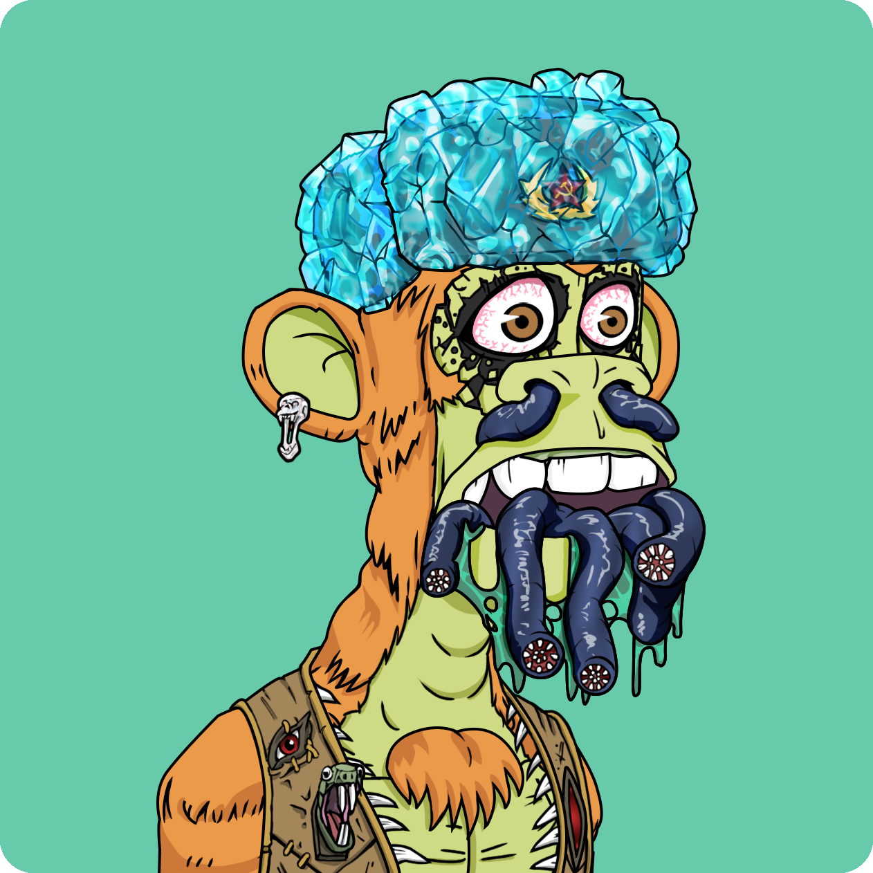 Yuga Labs - Mutant Ape Yacht Club - NFT # 4754