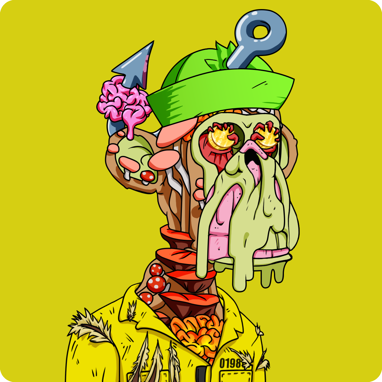 Yuga Labs - Mutant Ape Yacht Club - NFT # 21978