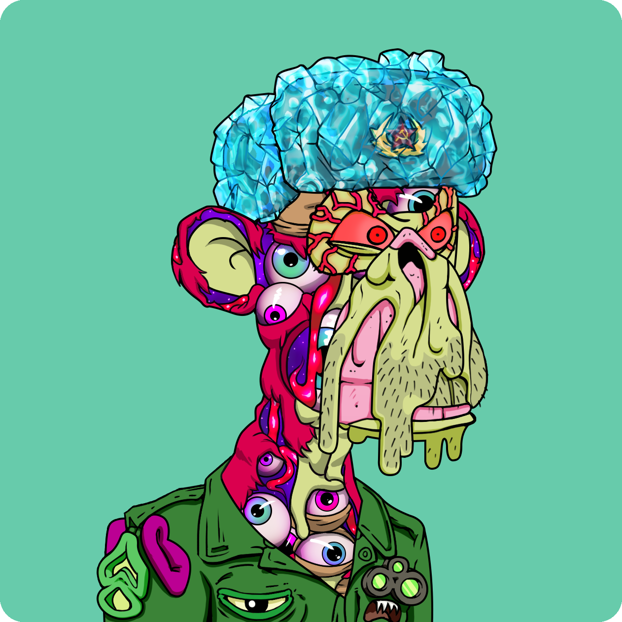 Yuga Labs - Mutant Ape Yacht Club - NFT # 15690