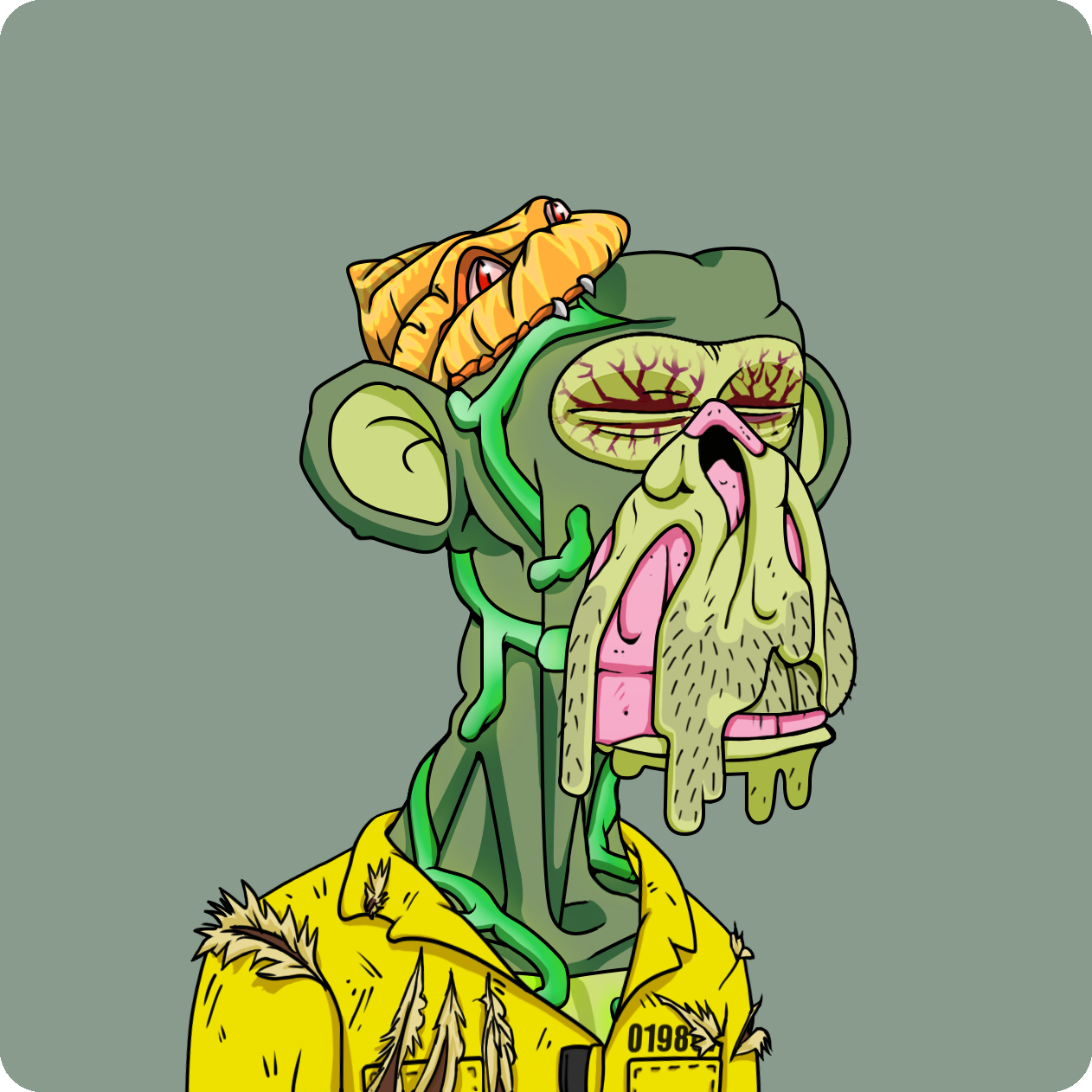 Yuga Labs - Mutant Ape Yacht Club - NFT # 21518