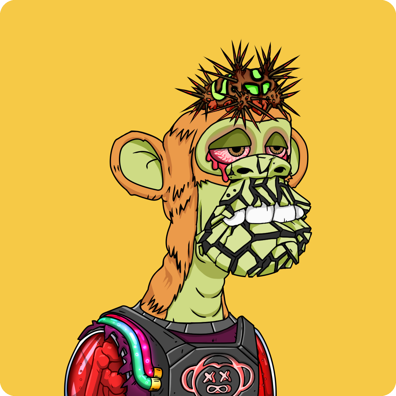 Yuga Labs - Mutant Ape Yacht Club - NFT # 21468