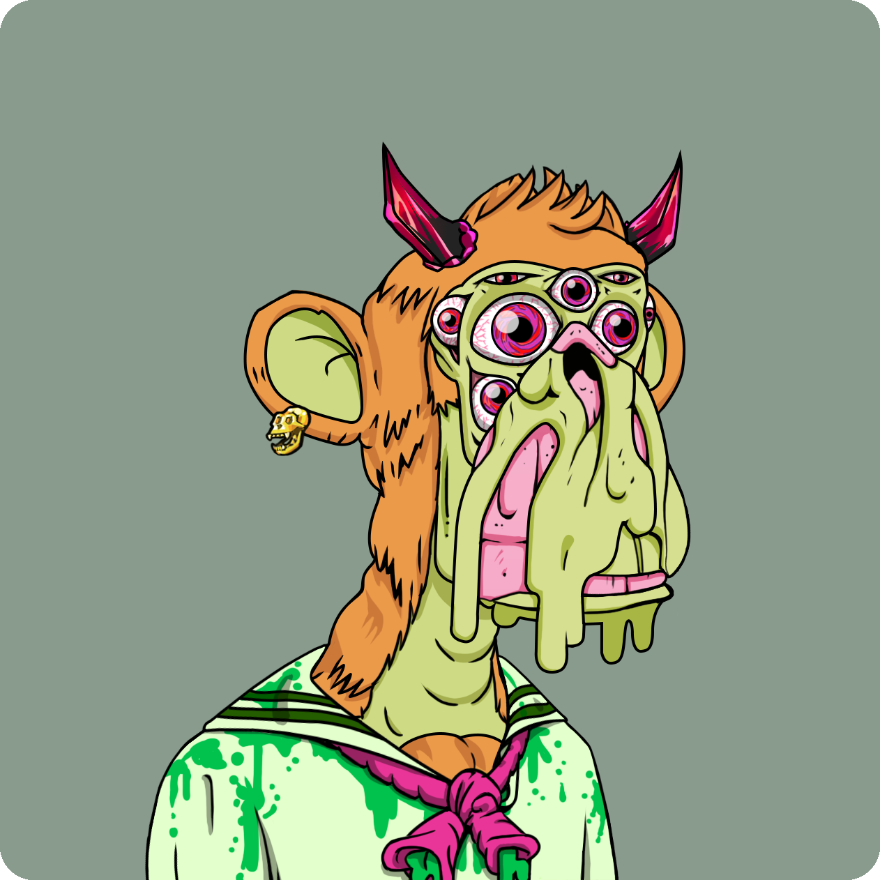 Yuga Labs - Mutant Ape Yacht Club - NFT # 4449