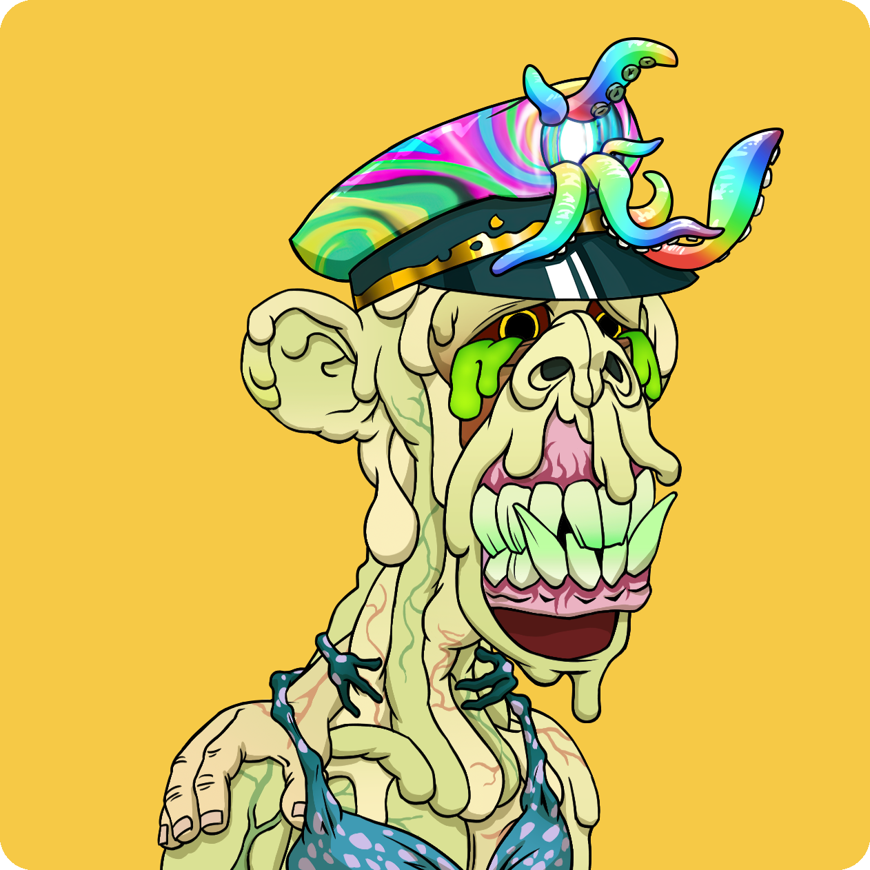 Yuga Labs - Mutant Ape Yacht Club - NFT # 20021