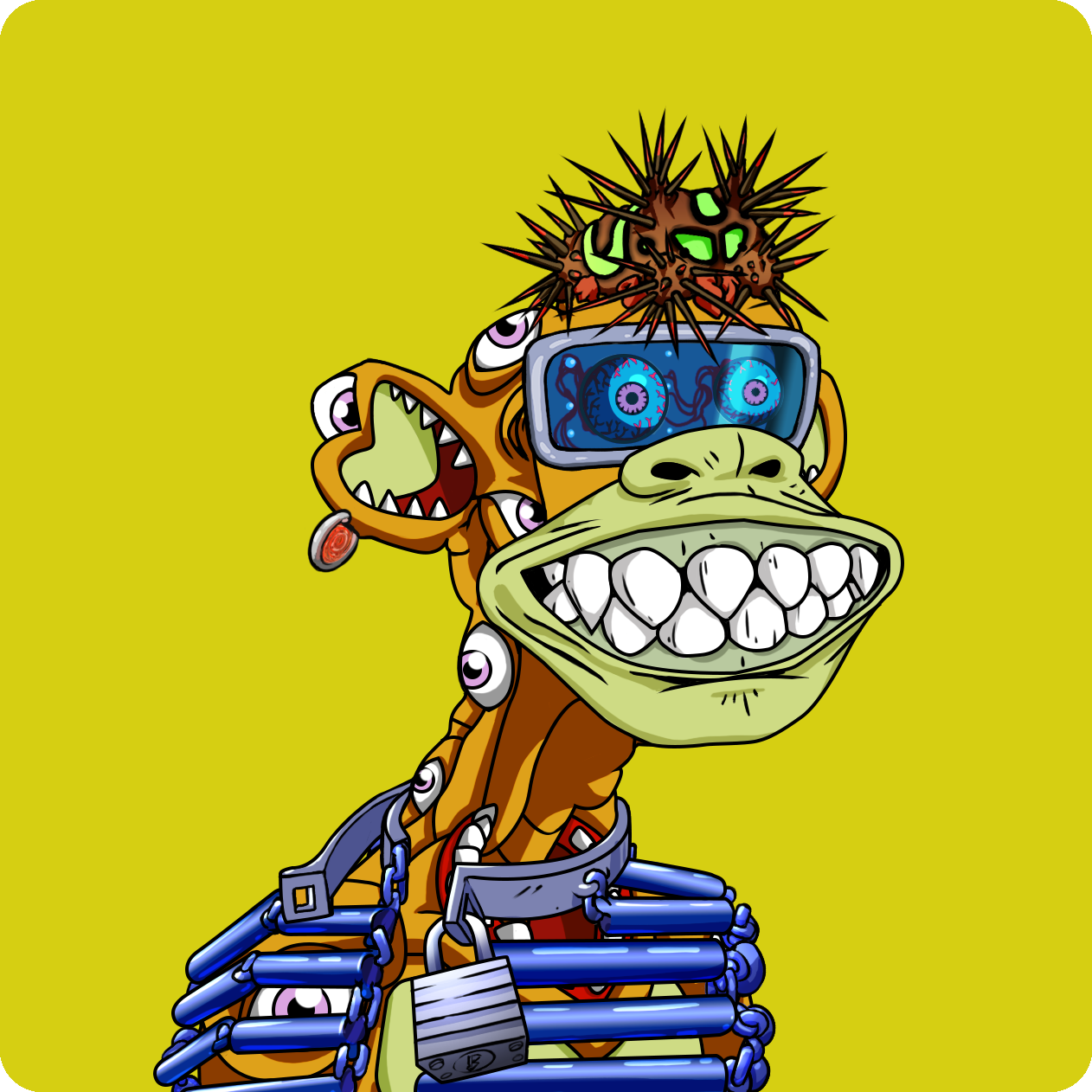 Yuga Labs - Mutant Ape Yacht Club - NFT # 6080