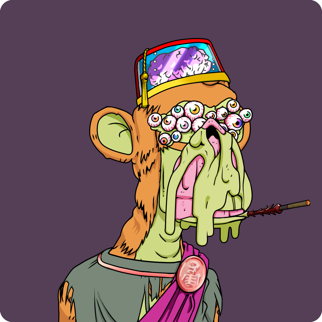 Yuga Labs - Mutant Ape Yacht Club - NFT # 3889