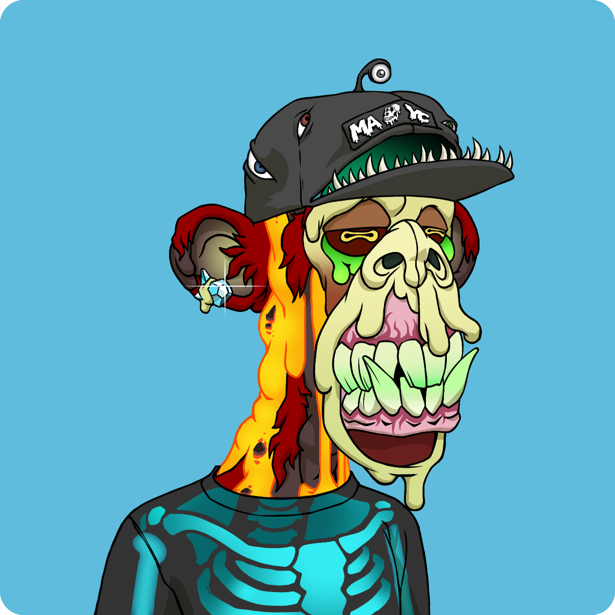 Yuga Labs - Mutant Ape Yacht Club - NFT # 28633