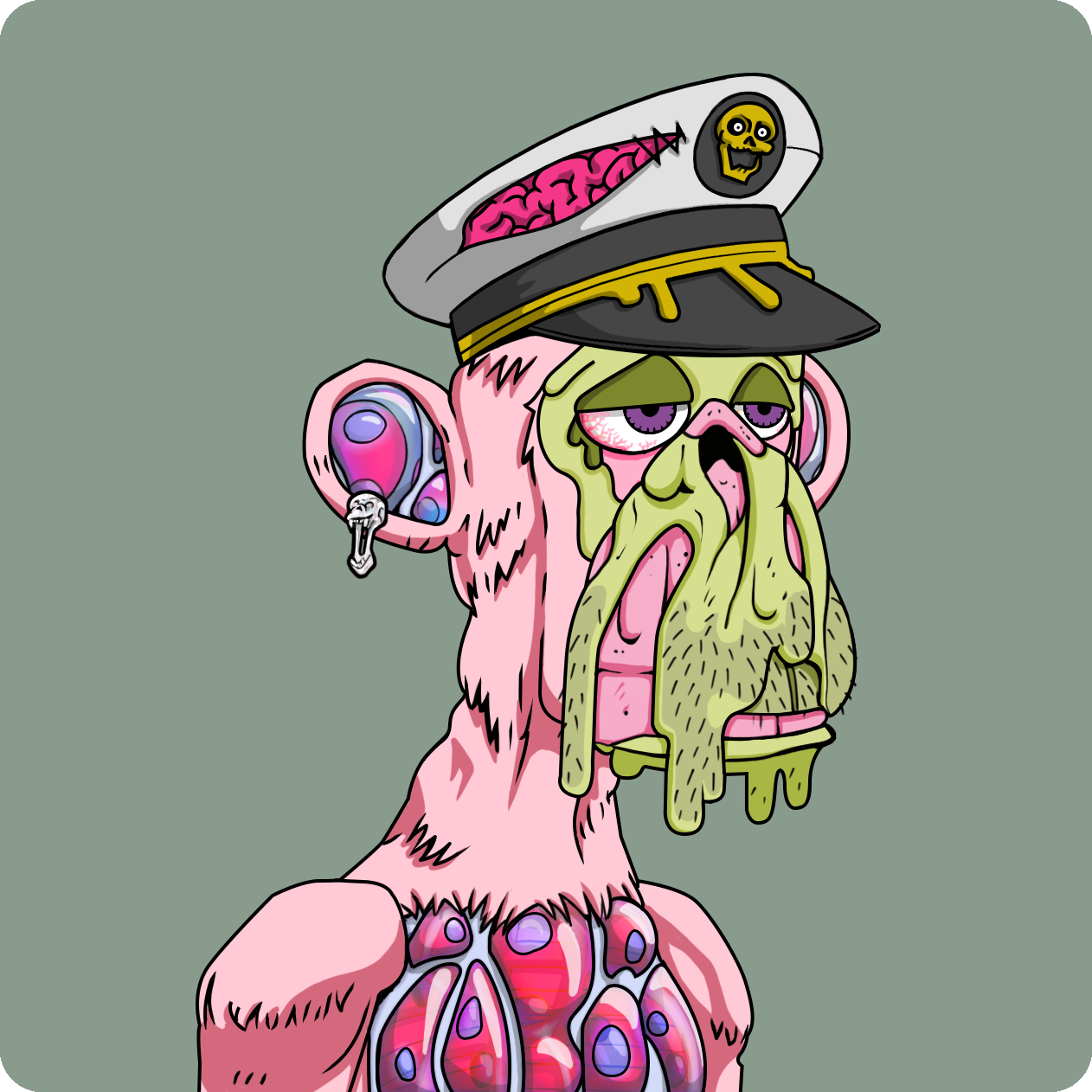 Yuga Labs - Mutant Ape Yacht Club - NFT # 9036