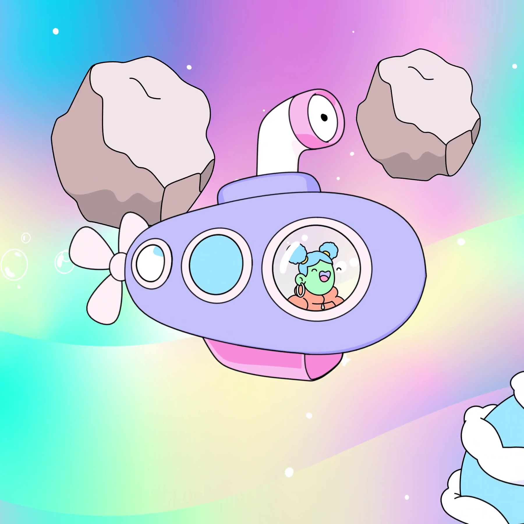 The Doodles Founders - Space Doodles - Space Doodle #409 - NFT # 409