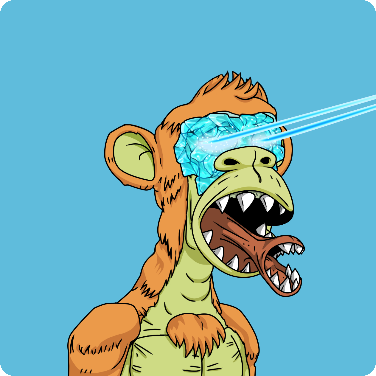 Yuga Labs - Mutant Ape Yacht Club - NFT # 21680