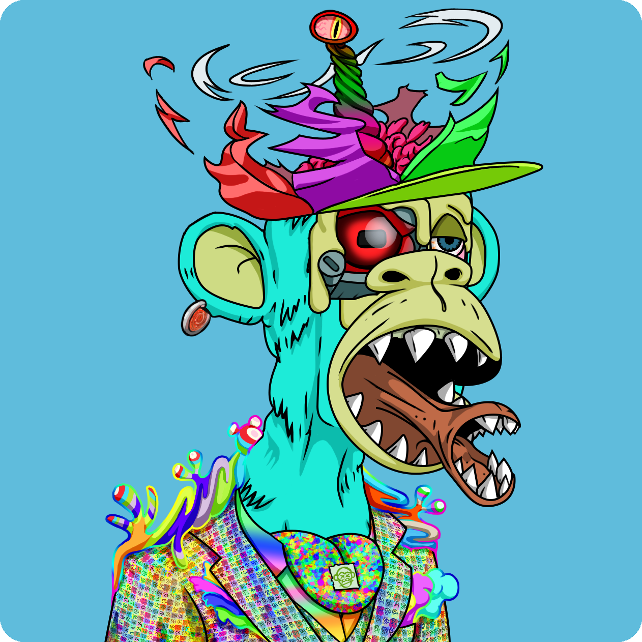 Yuga Labs - Mutant Ape Yacht Club - NFT # 21398