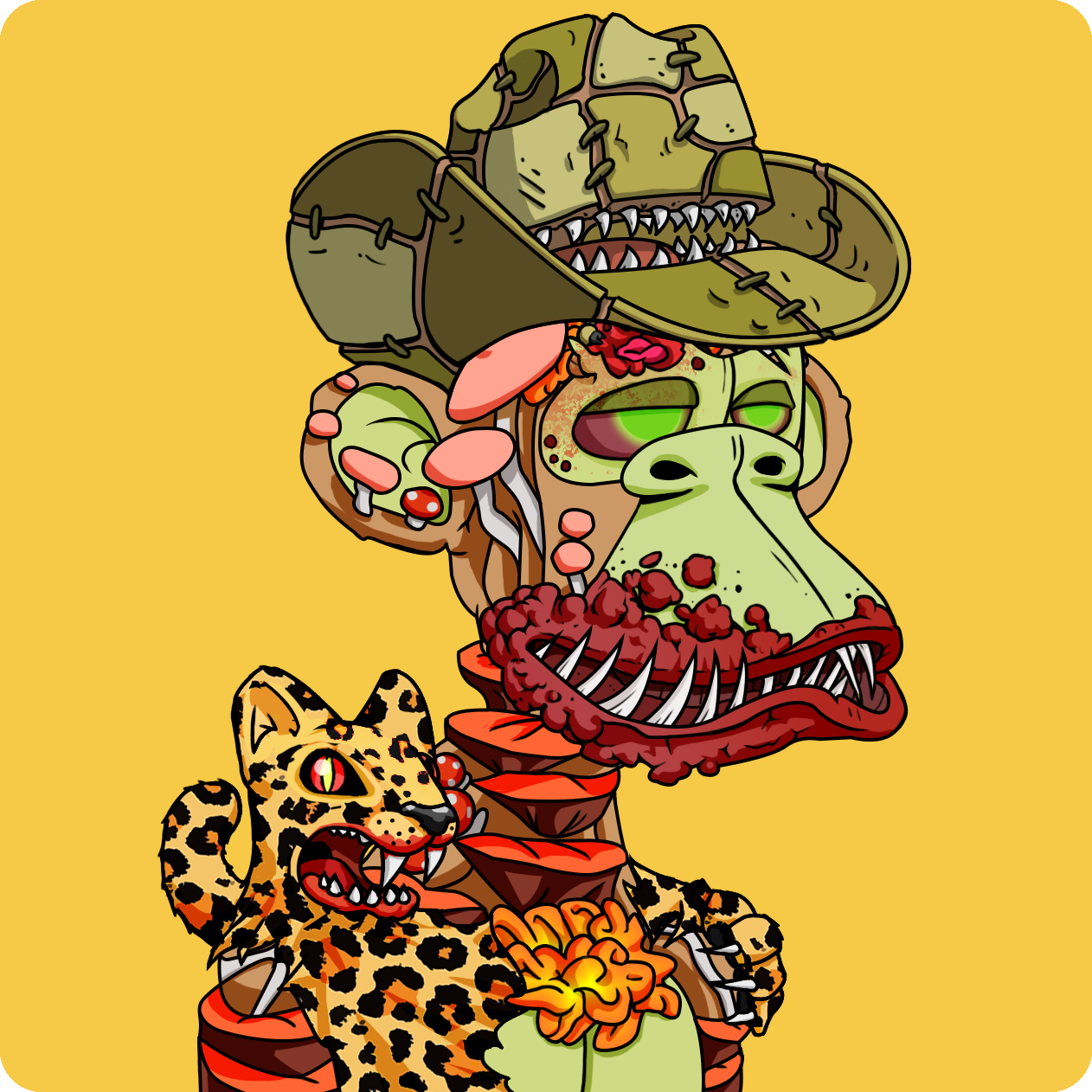 Yuga Labs - Mutant Ape Yacht Club - NFT # 14846