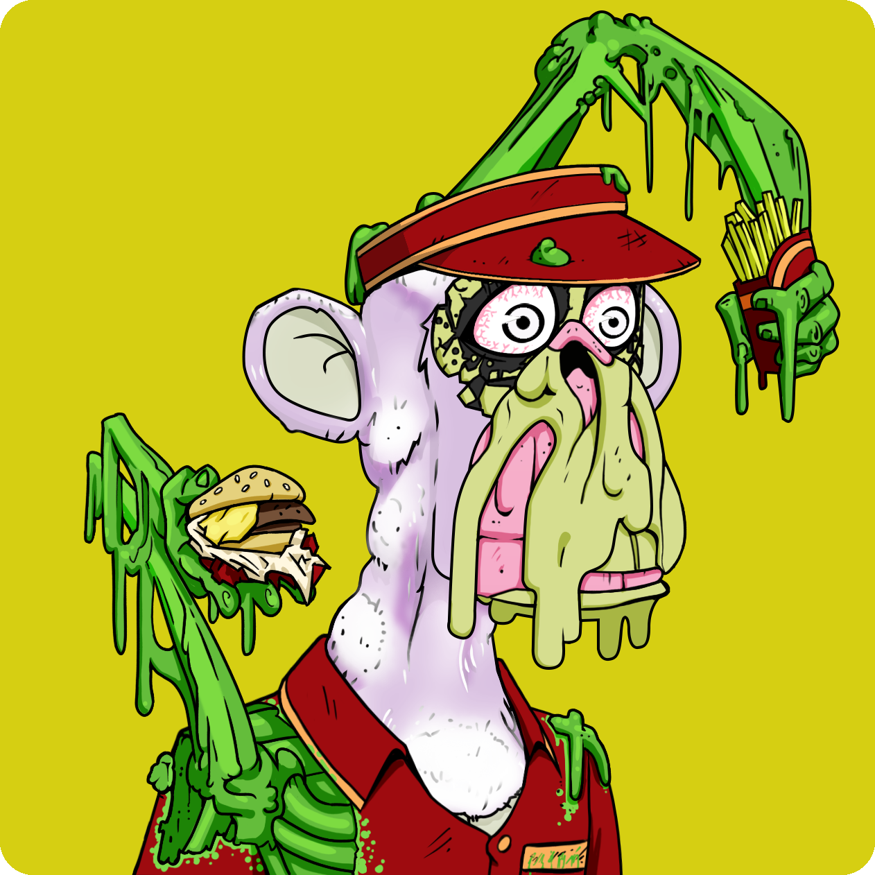 Yuga Labs - Mutant Ape Yacht Club - NFT # 2852