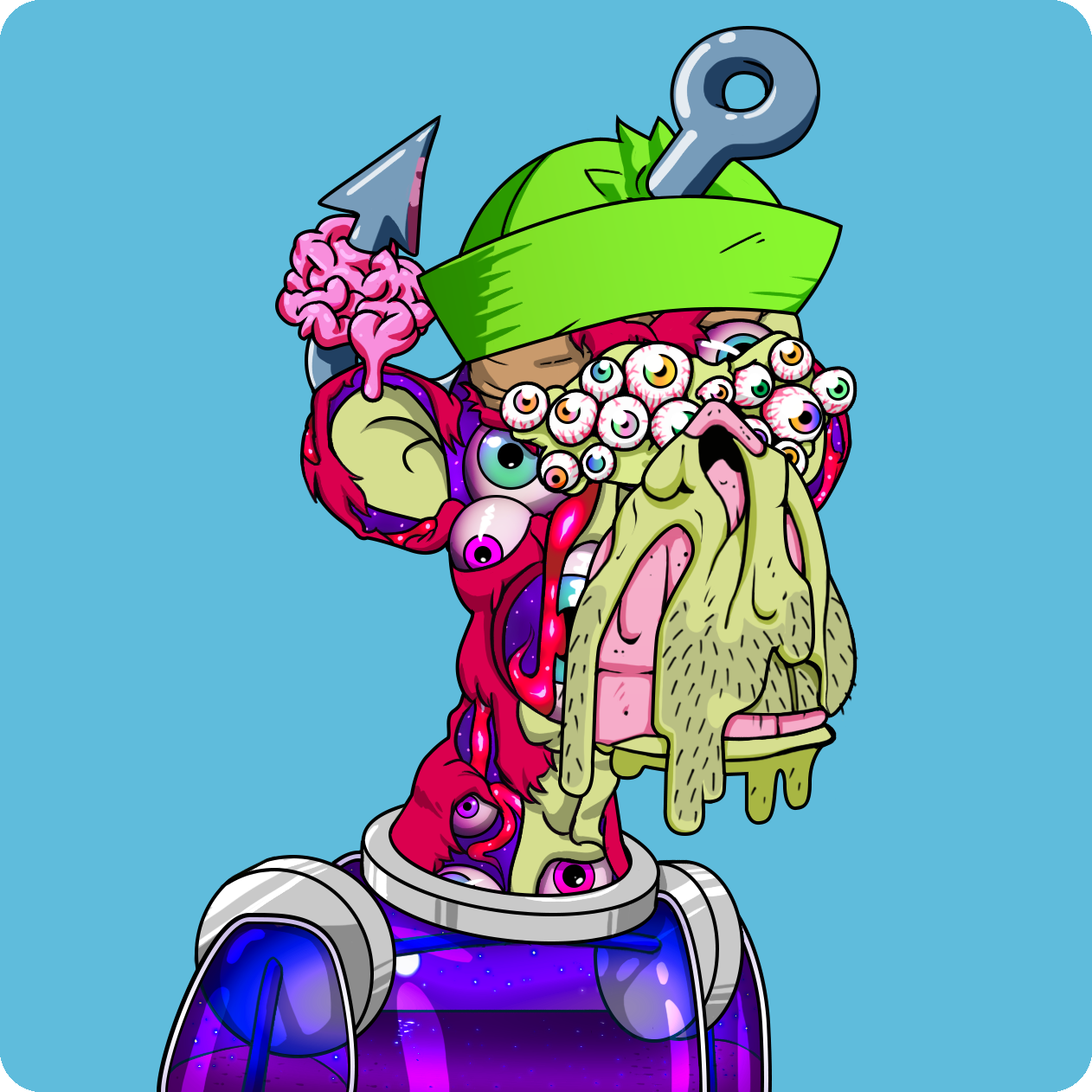 Yuga Labs - Mutant Ape Yacht Club - NFT # 2691