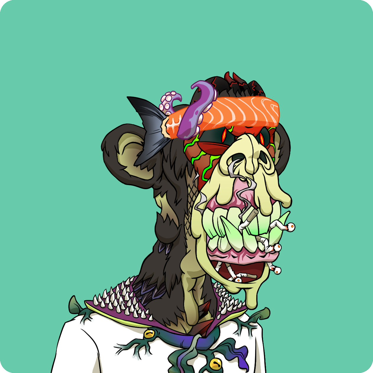 Yuga Labs - Mutant Ape Yacht Club - NFT # 22423