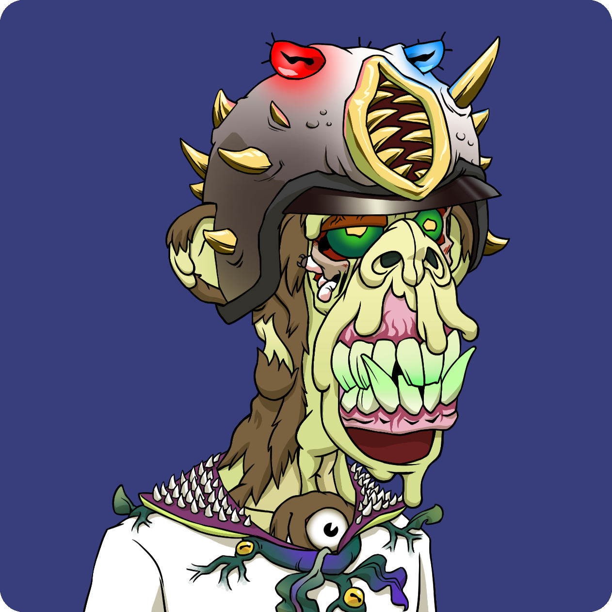 Yuga Labs - Mutant Ape Yacht Club - NFT # 21849