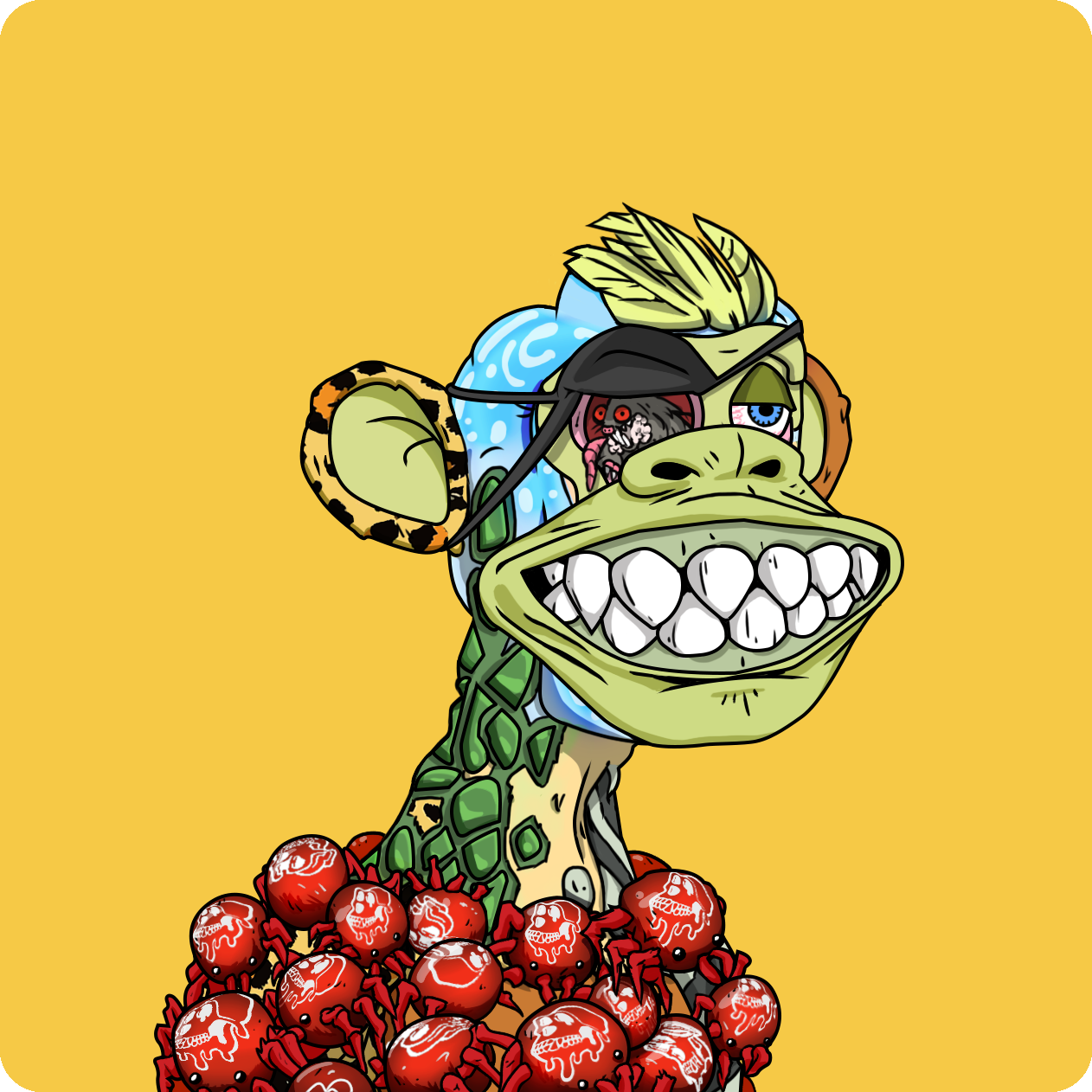 Yuga Labs - Mutant Ape Yacht Club - NFT # 14670