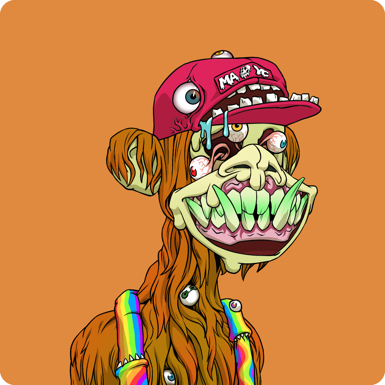 Yuga Labs - Mutant Ape Yacht Club - NFT # 5813