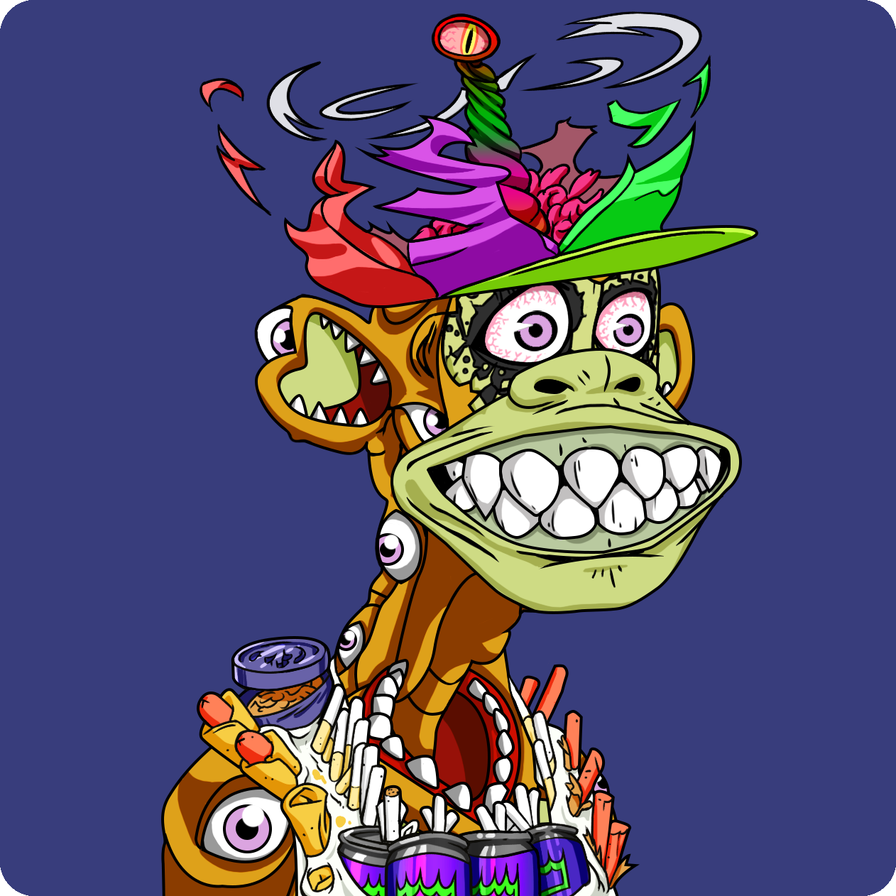 Yuga Labs - Mutant Ape Yacht Club - NFT # 22922