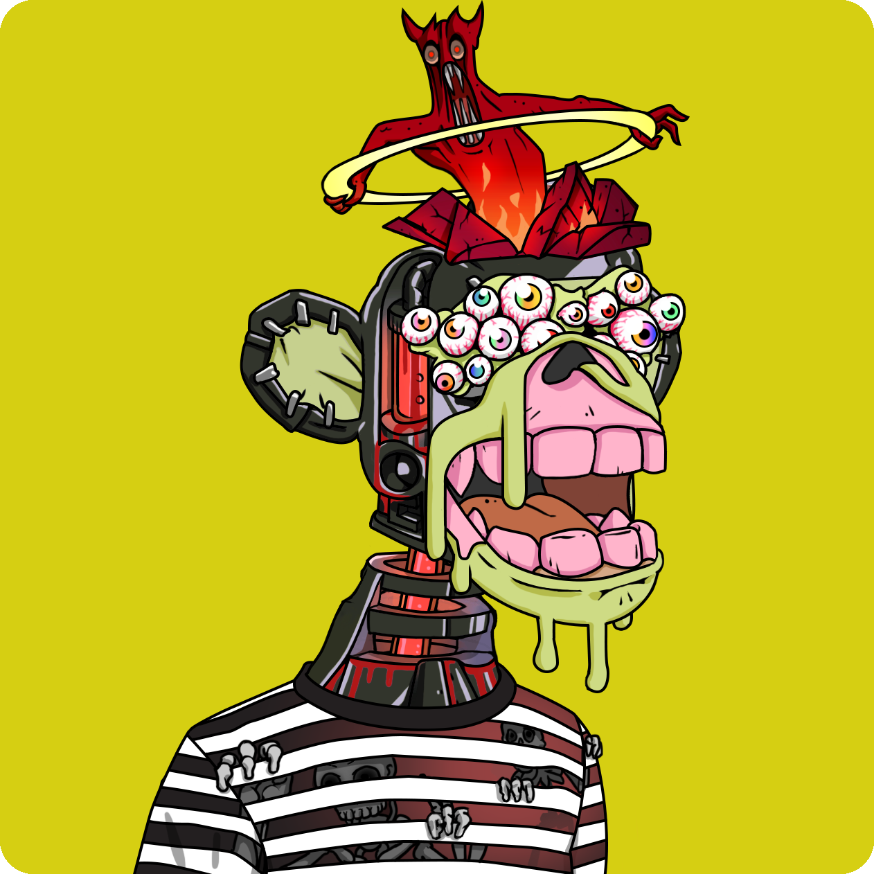 Yuga Labs - Mutant Ape Yacht Club - NFT # 15434