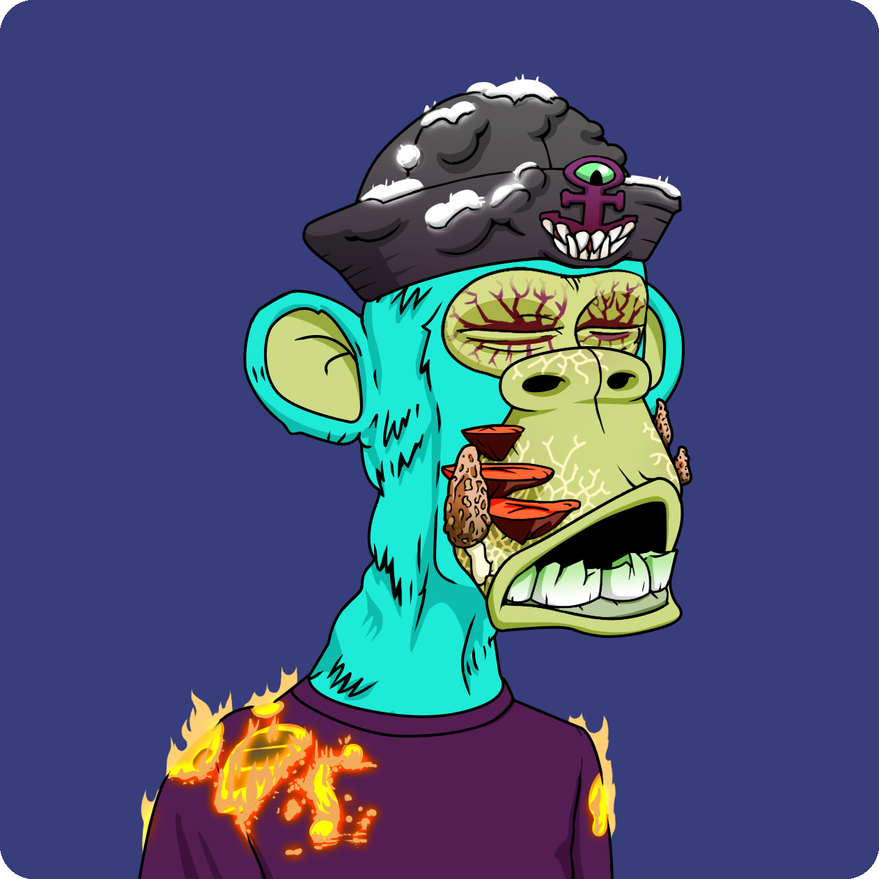 Yuga Labs - Mutant Ape Yacht Club - NFT # 12498