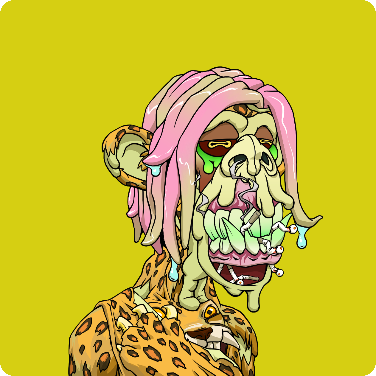 Yuga Labs - Mutant Ape Yacht Club - NFT # 1487