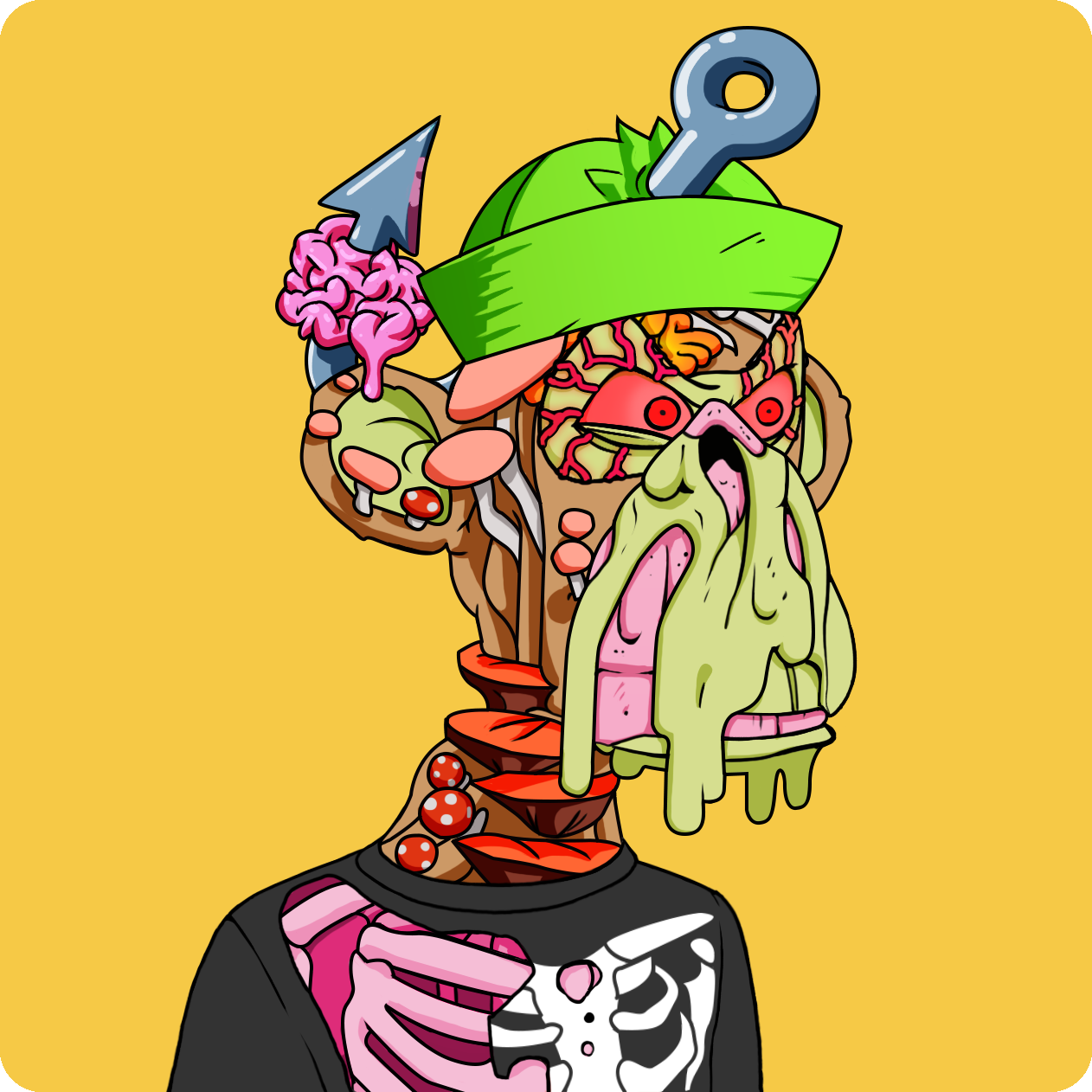 Yuga Labs - Mutant Ape Yacht Club - NFT # 8547