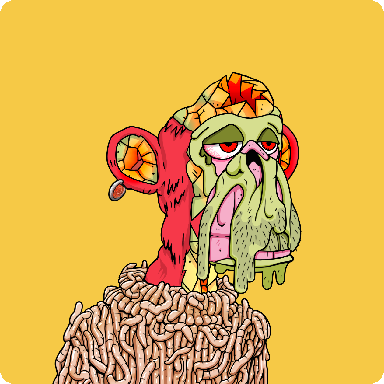 Yuga Labs - Mutant Ape Yacht Club - NFT # 9134