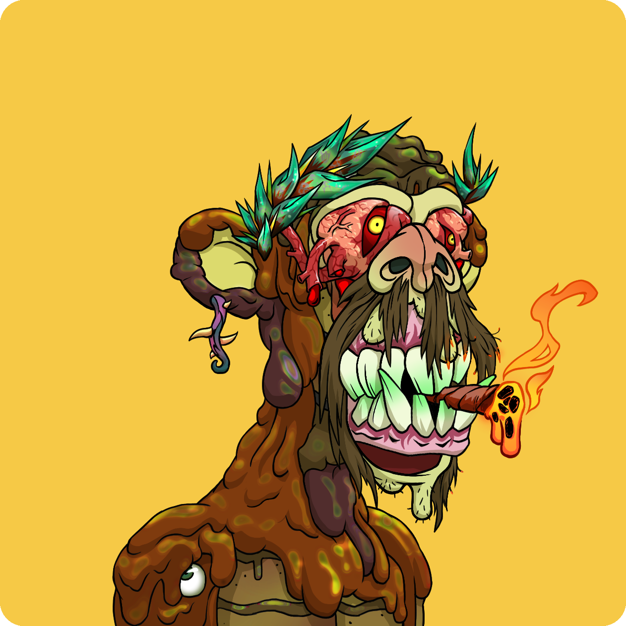 Yuga Labs - Mutant Ape Yacht Club - NFT # 697