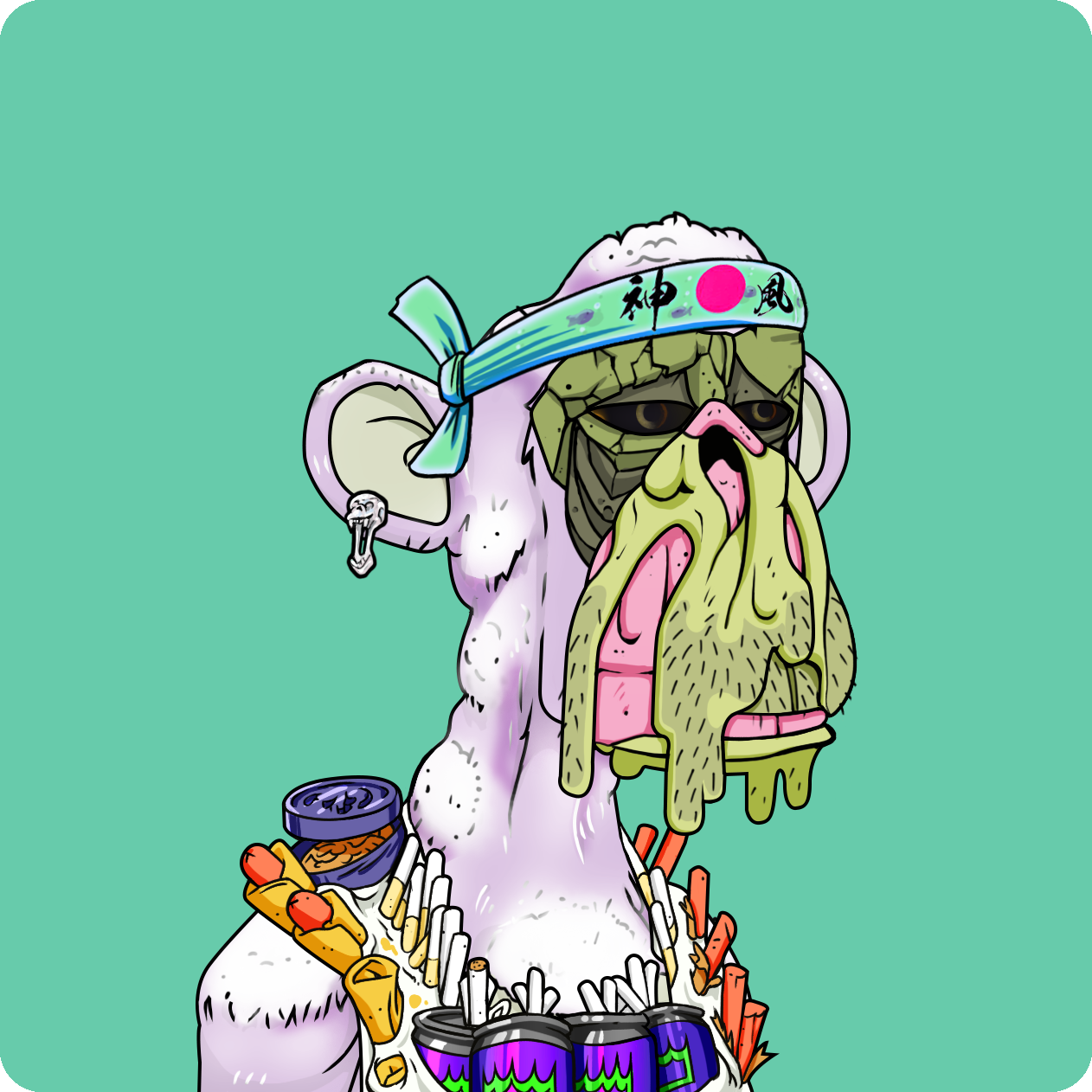 Yuga Labs - Mutant Ape Yacht Club - NFT # 9174