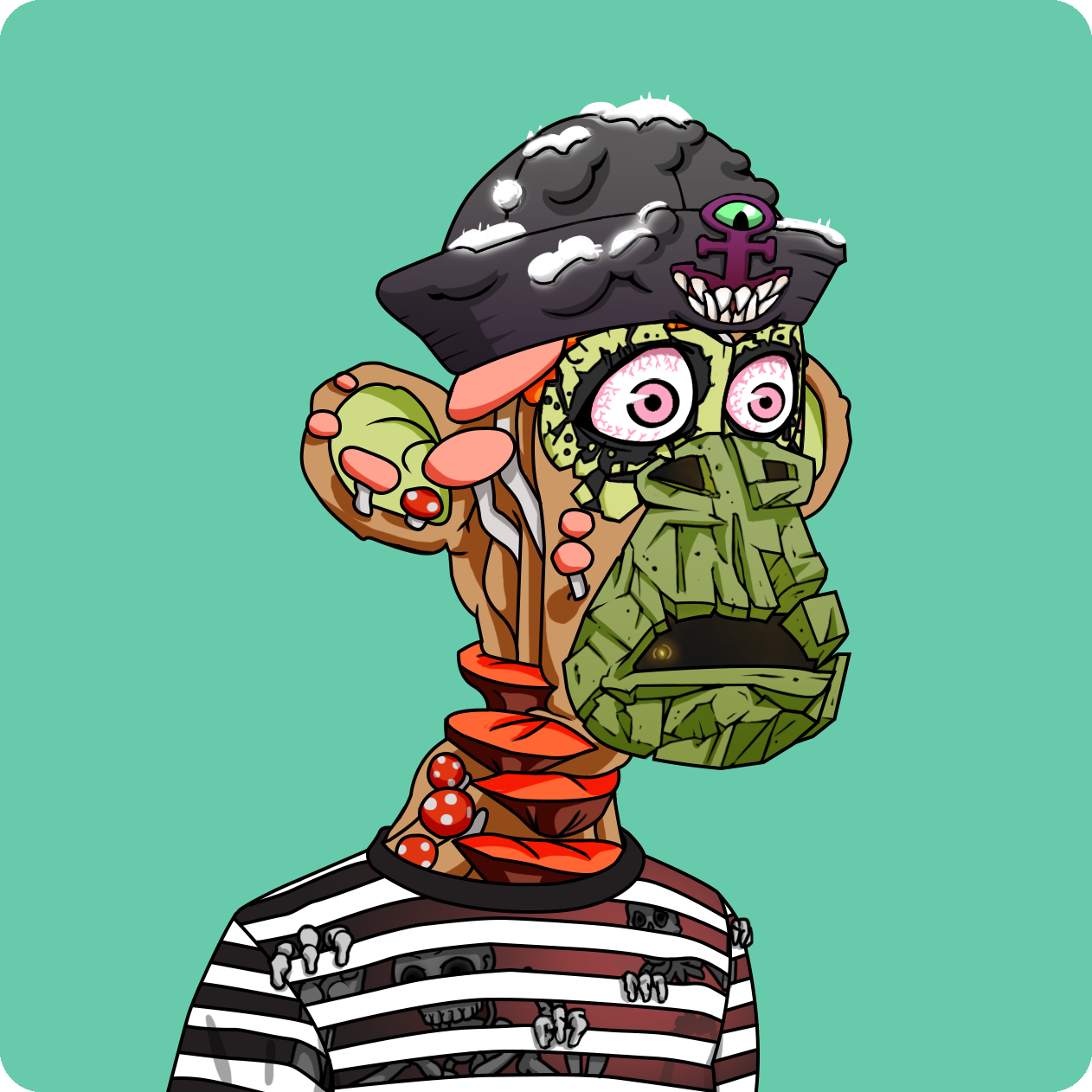 Yuga Labs - Mutant Ape Yacht Club - NFT # 22700