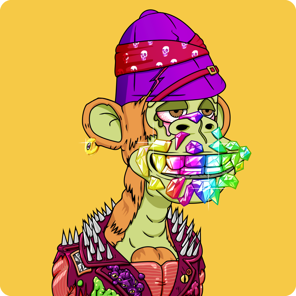 Yuga Labs - Mutant Ape Yacht Club - NFT # 12966